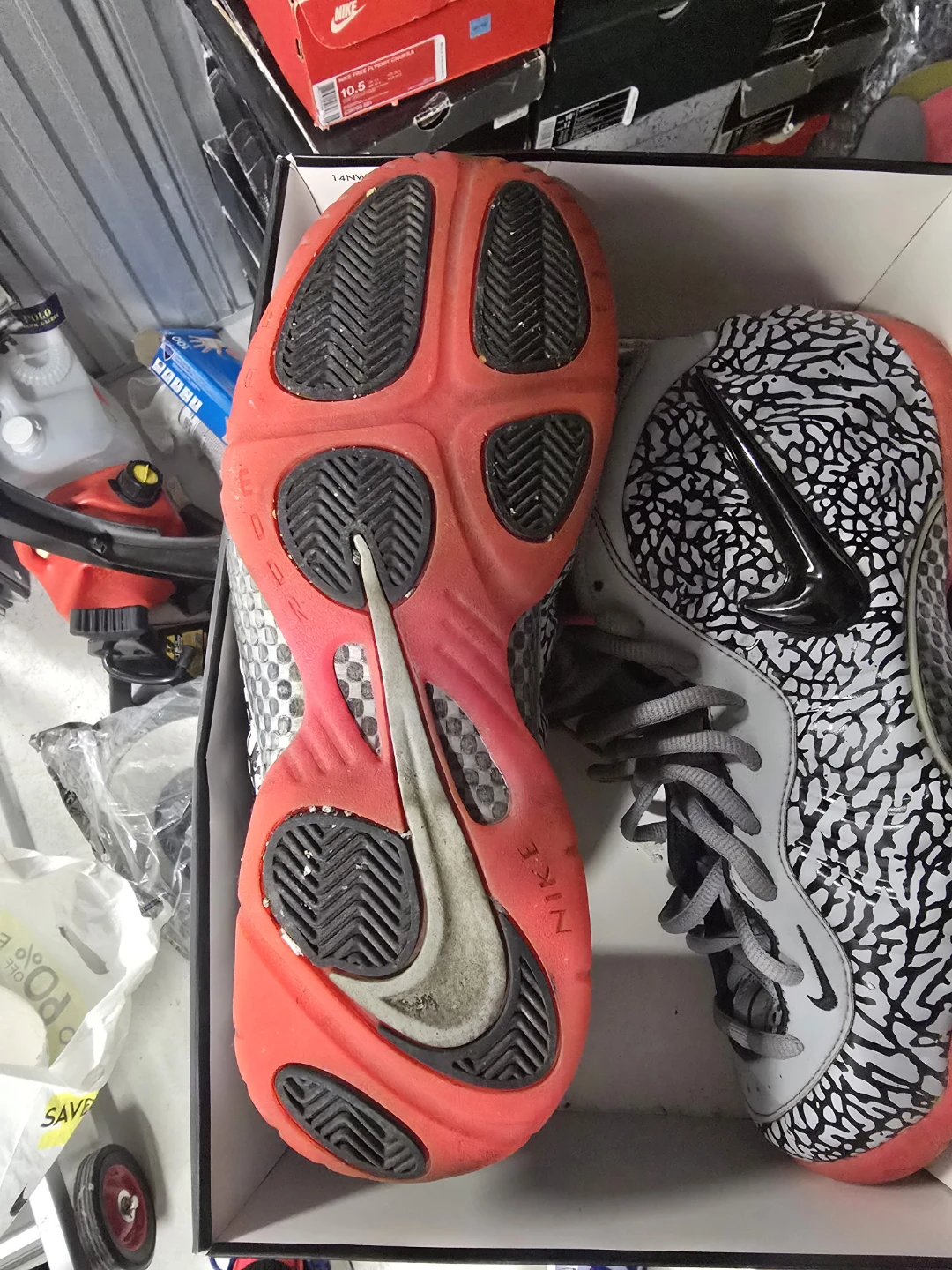 Nike Air Foamposite One Elephant Print Shoes