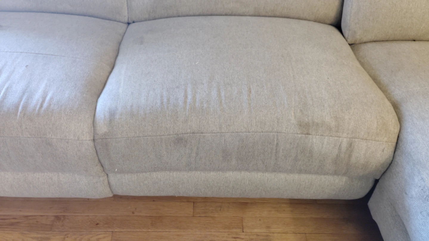 Light Gray Sectional Sofa with Chaise - photo 4