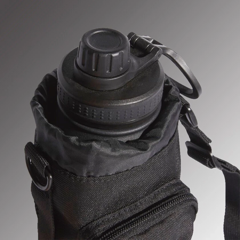 Adidas Hydration Crossbody Water Bottle Bag Black One Size - photo 3