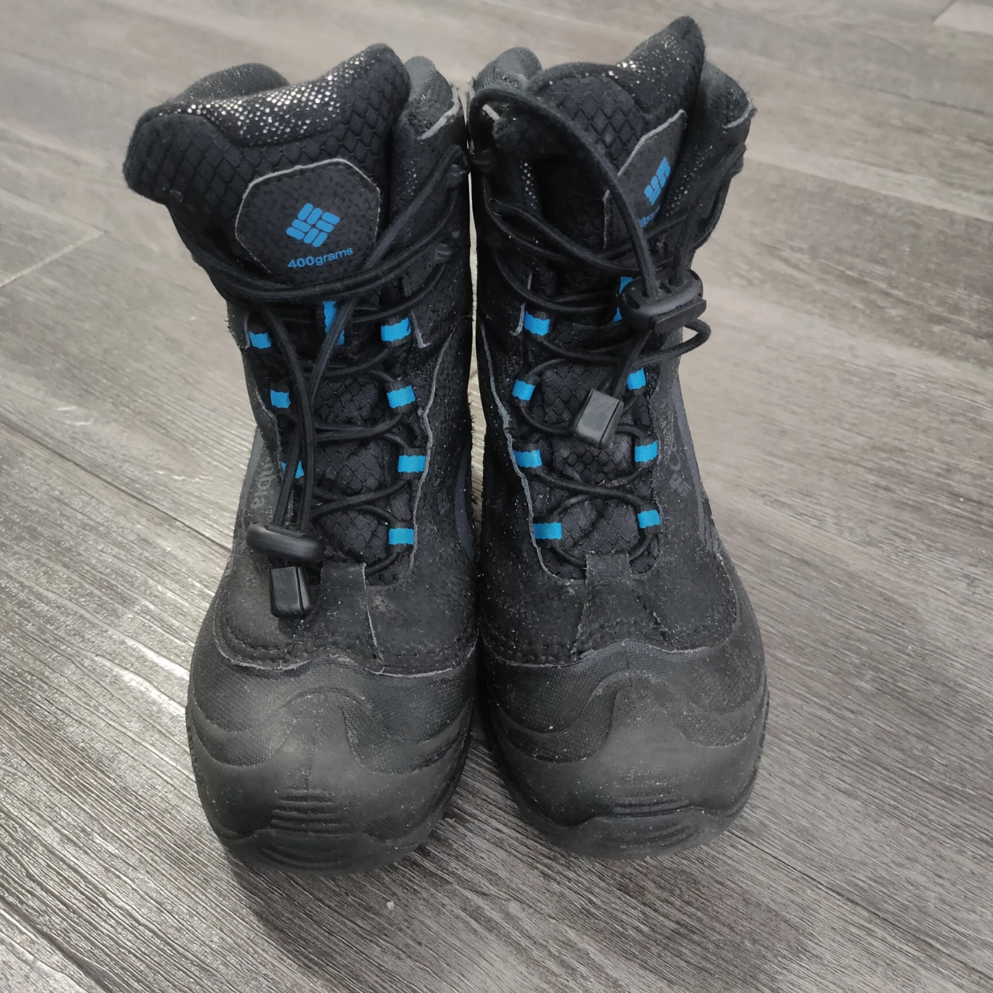 MOS :Boys Columbia Kids' Black Winter Boots Size US 3