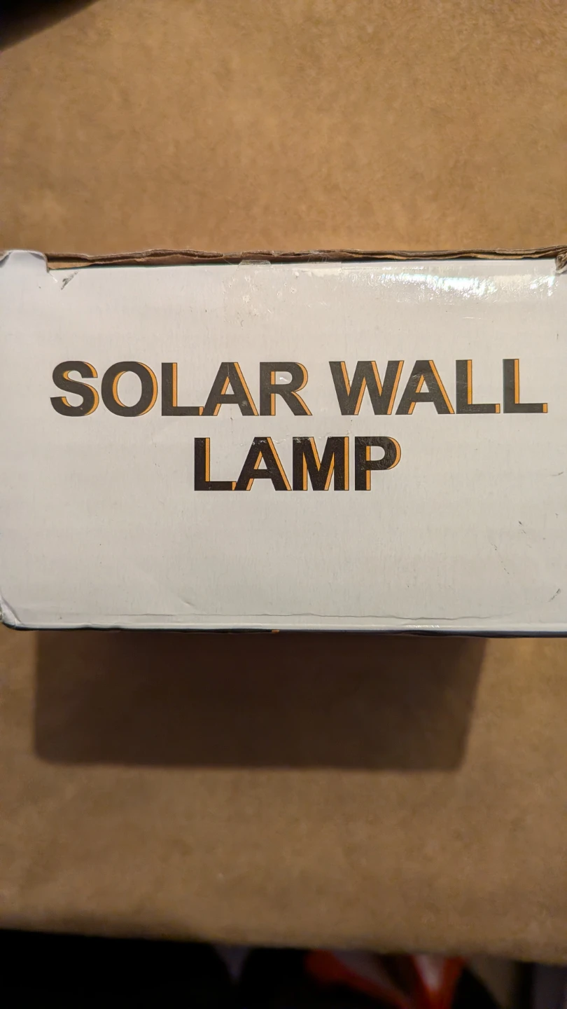 4 Solar Wall Lamp