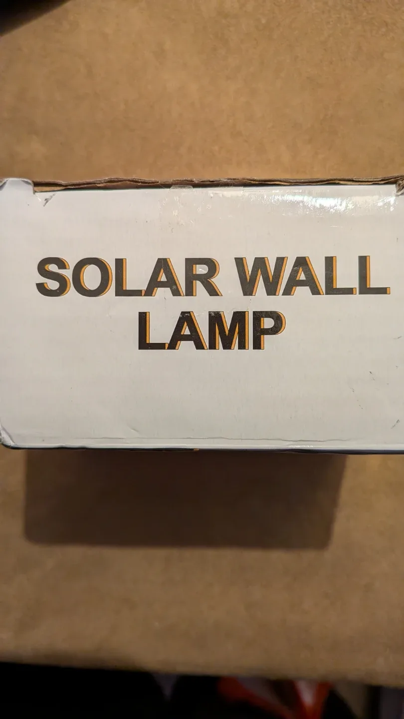 4 Solar Wall Lamp
