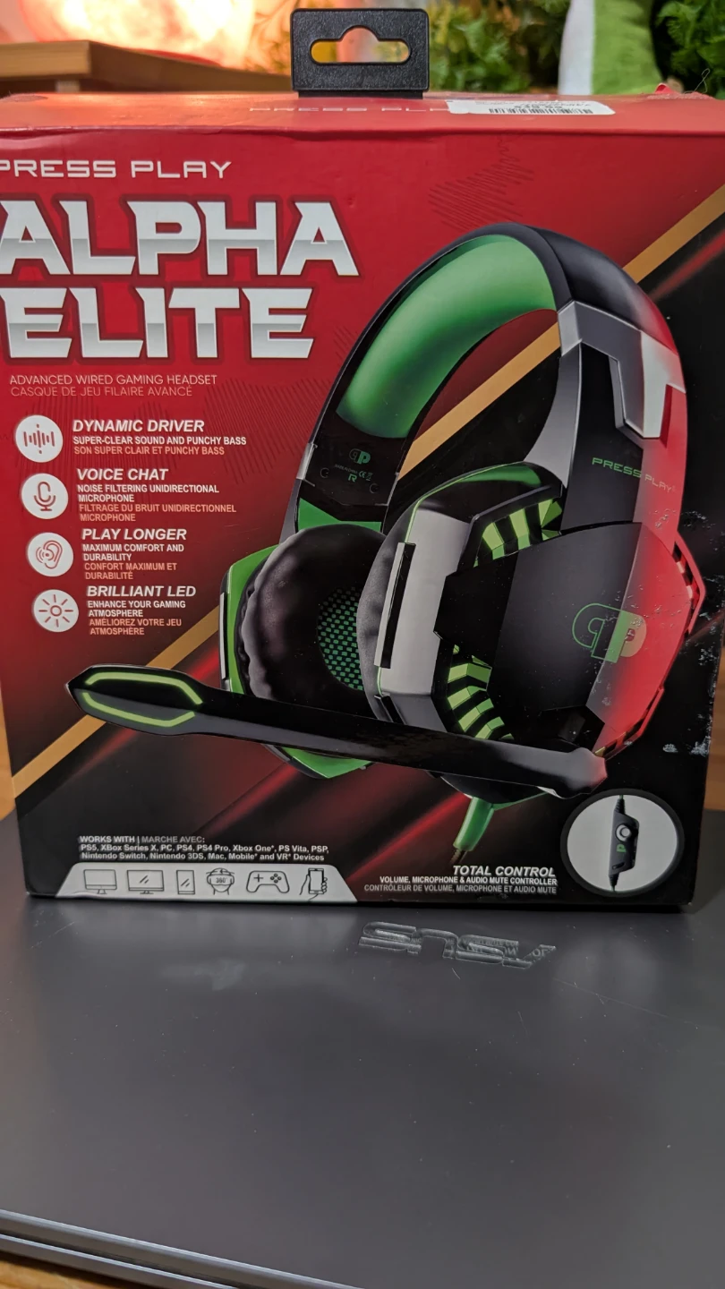 Press Play Alpha Elite Gaming Headset