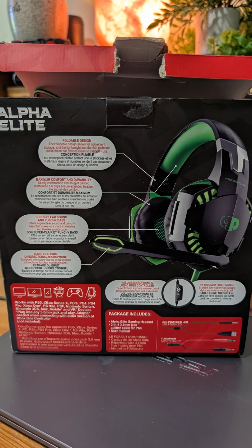 Press Play Alpha Elite Gaming Headset - photo 2