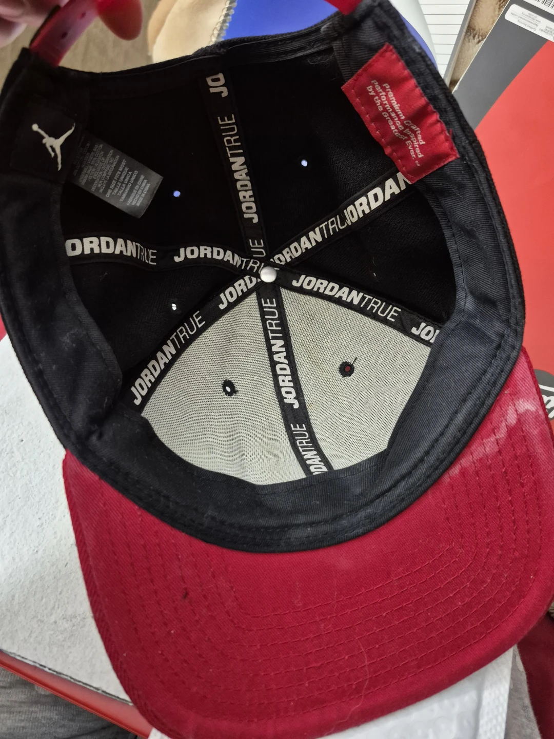 Jordan Baseball Cap - Black and Red - photo 4