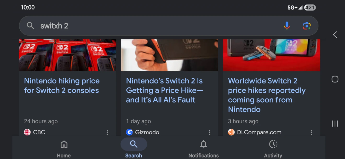 Nintendo Switch 2 Bundle played less than 10 hours original box!