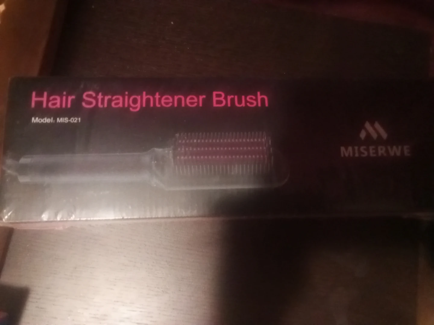 MISERWE Hair Straightener Brush Model MIS-021