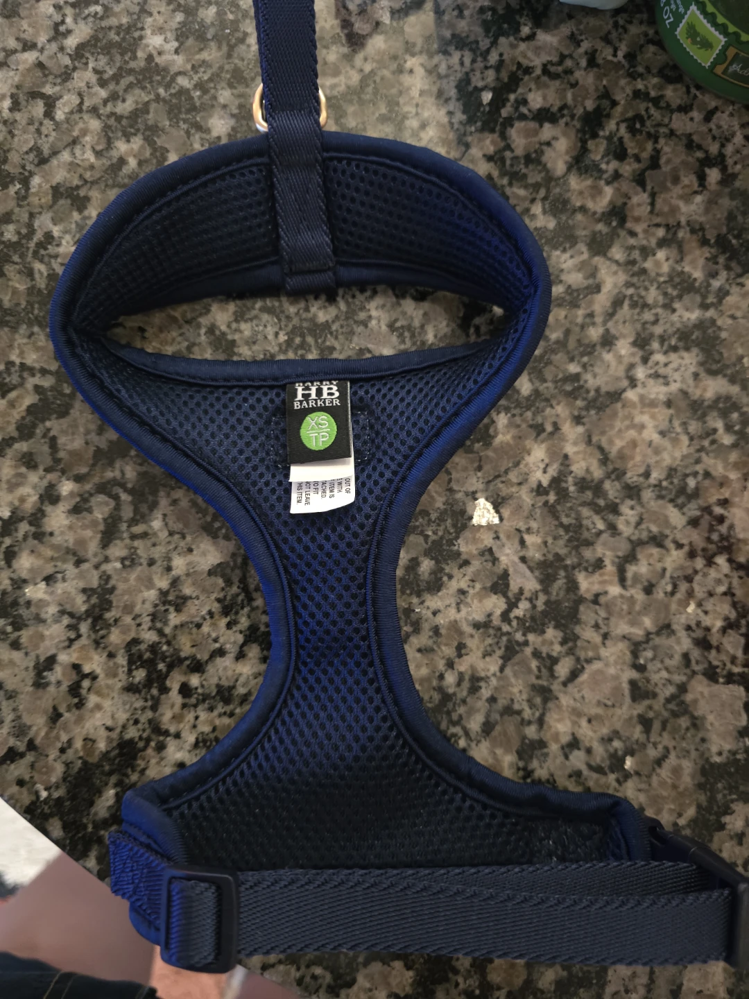Draper James Navy Polka Dot Dog Harness XS/TP - photo 2