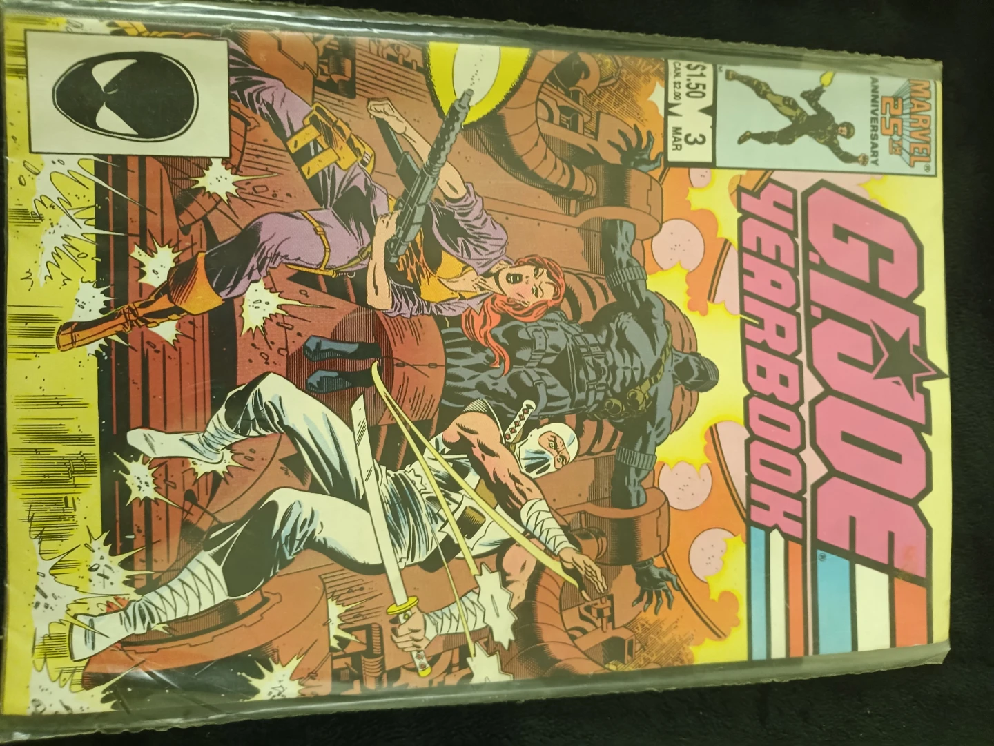 G.I. Joe Yearbook Comic #3 Marvel 25th Anniversary
