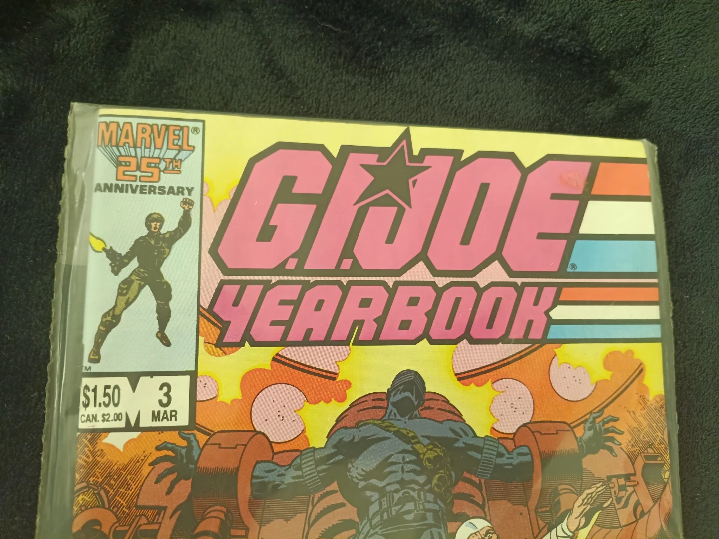 G.I. Joe Yearbook Comic #3 Marvel 25th Anniversary - photo 3