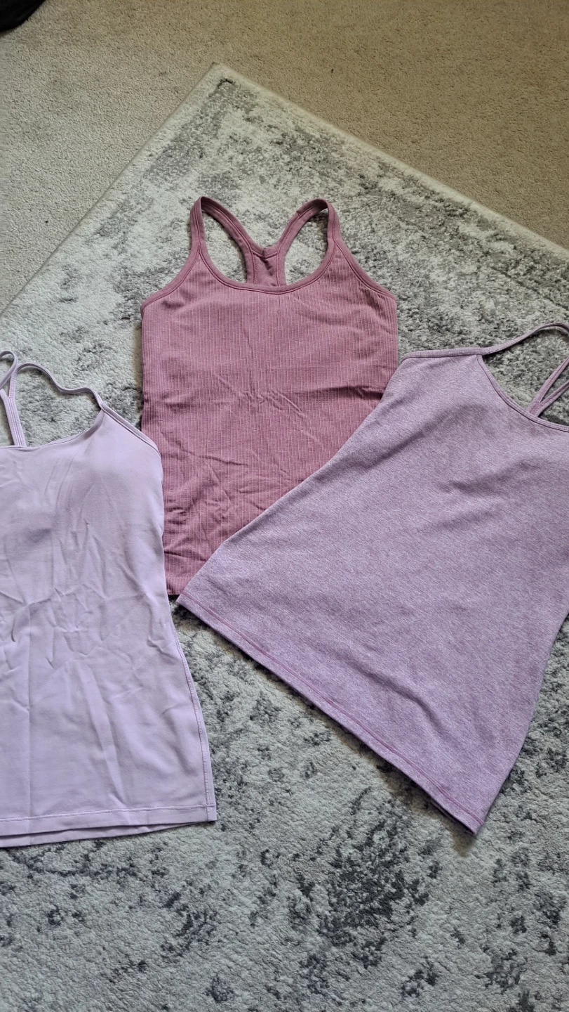Lululemon sz 8 Tank Tops (3-Pack)