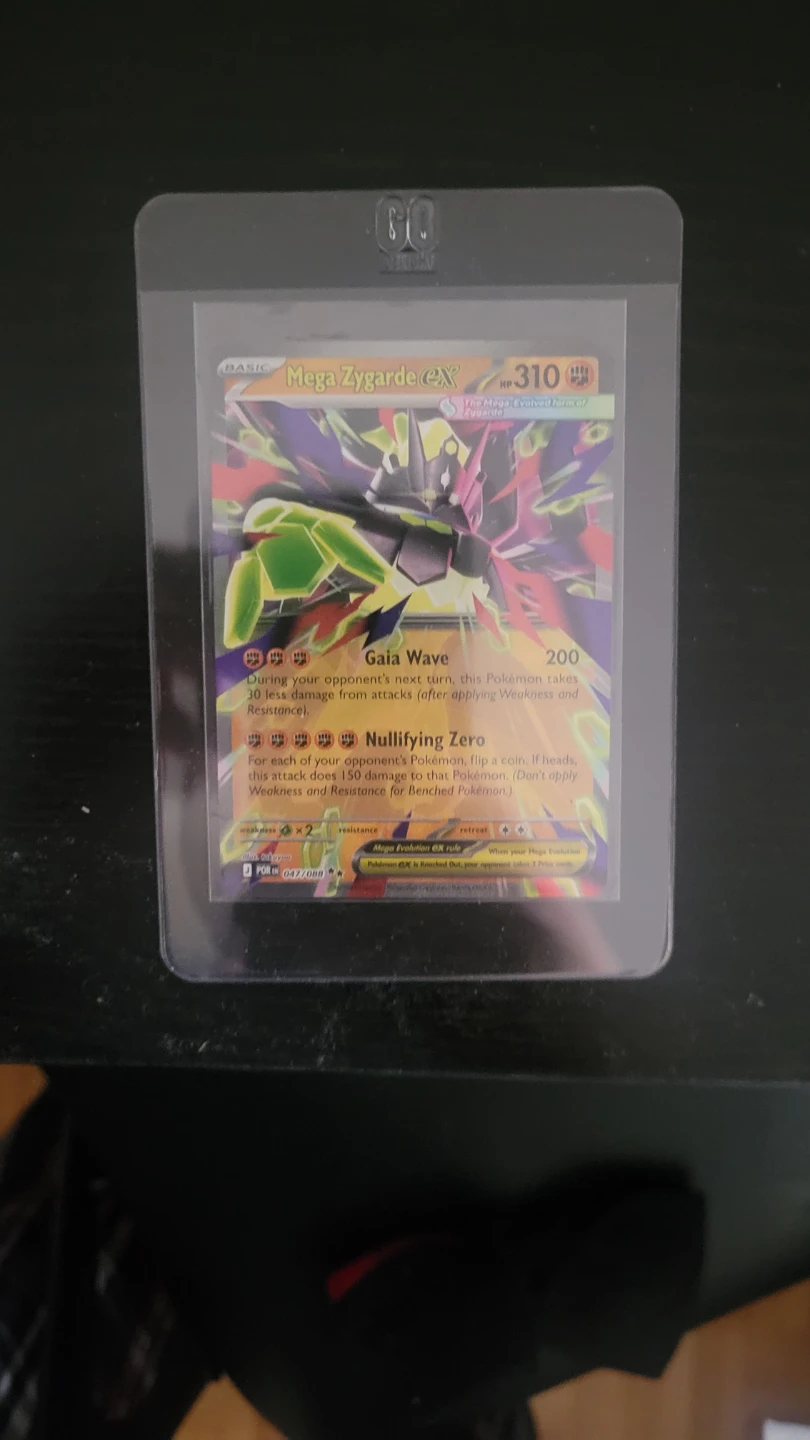 Pokemon Mega Zygarde EX Trading Card