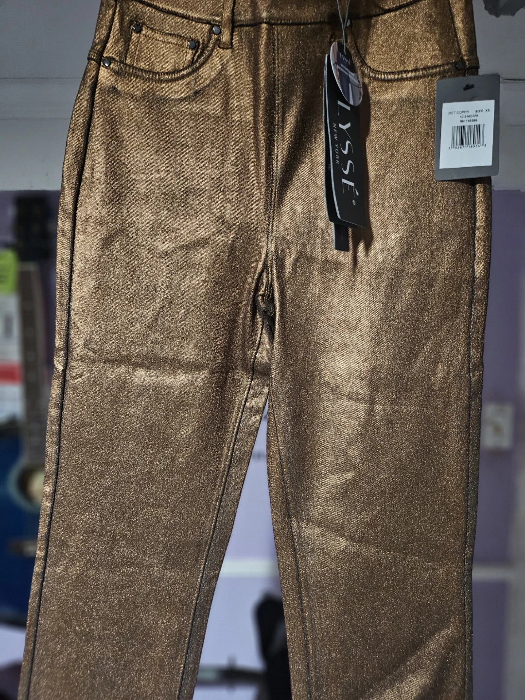 Lysse New York Wet Copper Jeans Size XS - photo 4