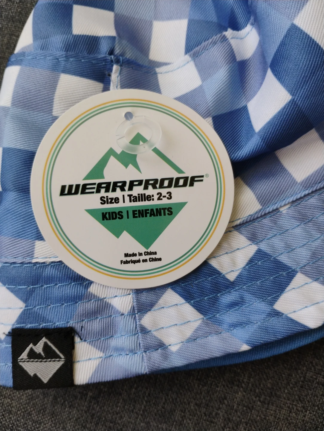 Brand New WEARPROOF Kids Bucket Hat Size 2-3 - photo 2