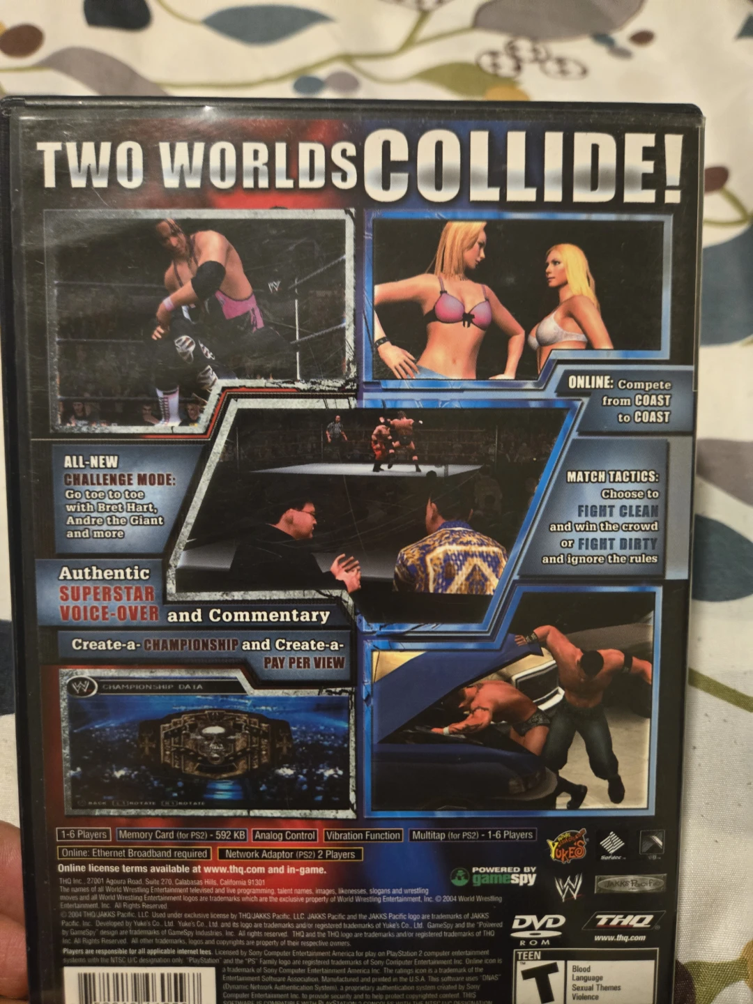 WWE SmackDown! vs. RAW CIB PS2 - photo 2