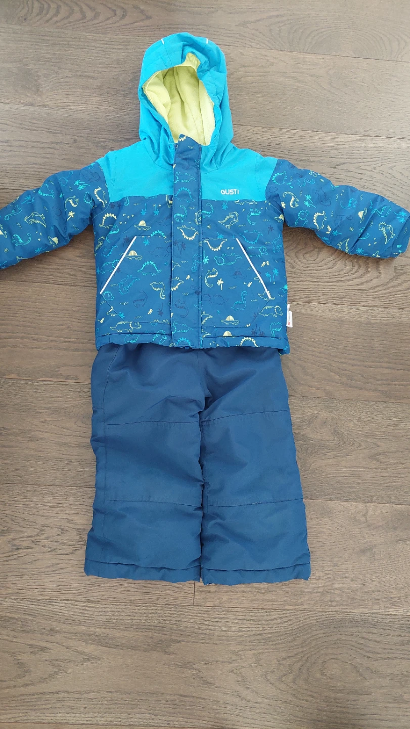 Gusti Dinosaur Snowsuit Set 3T