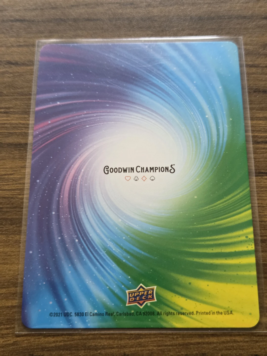 2021 Upper Deck Goodwin Champions Charley Tiger Jack of Clubs - photo 2