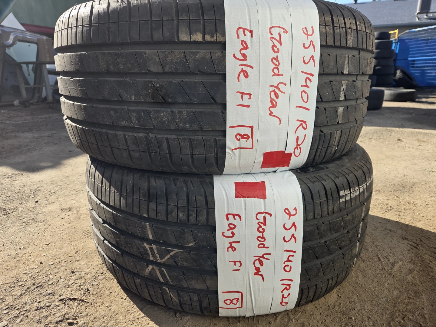 Goodyear Eagle F1 Tires - 255/40R20 (Set of 2)