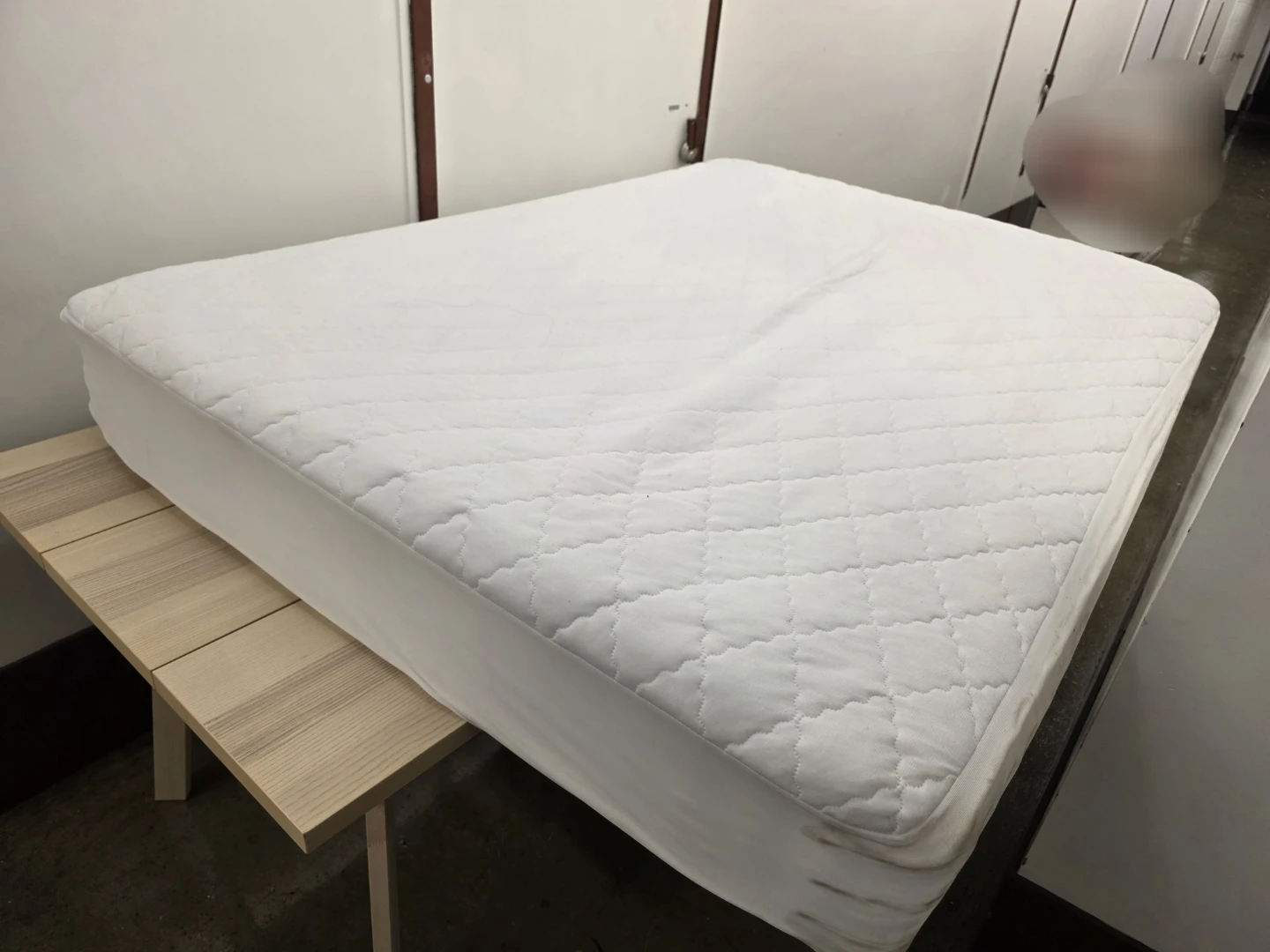 Full Size Headboard and Bed Frame with Slats