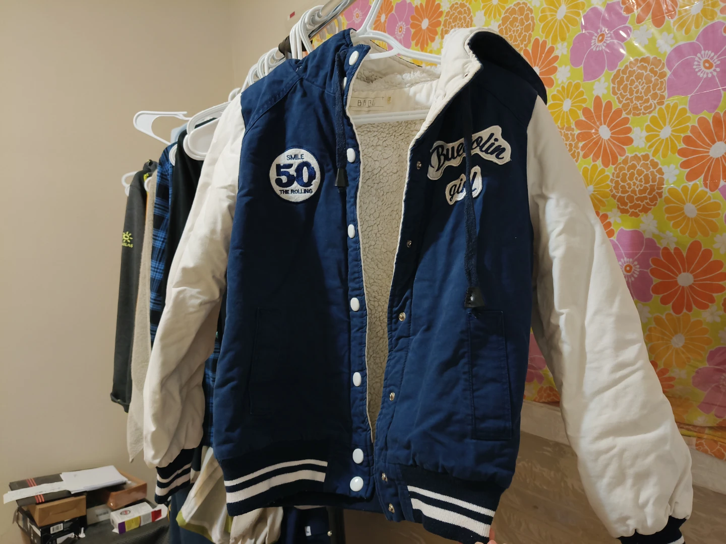 Blue Varsity Jacket