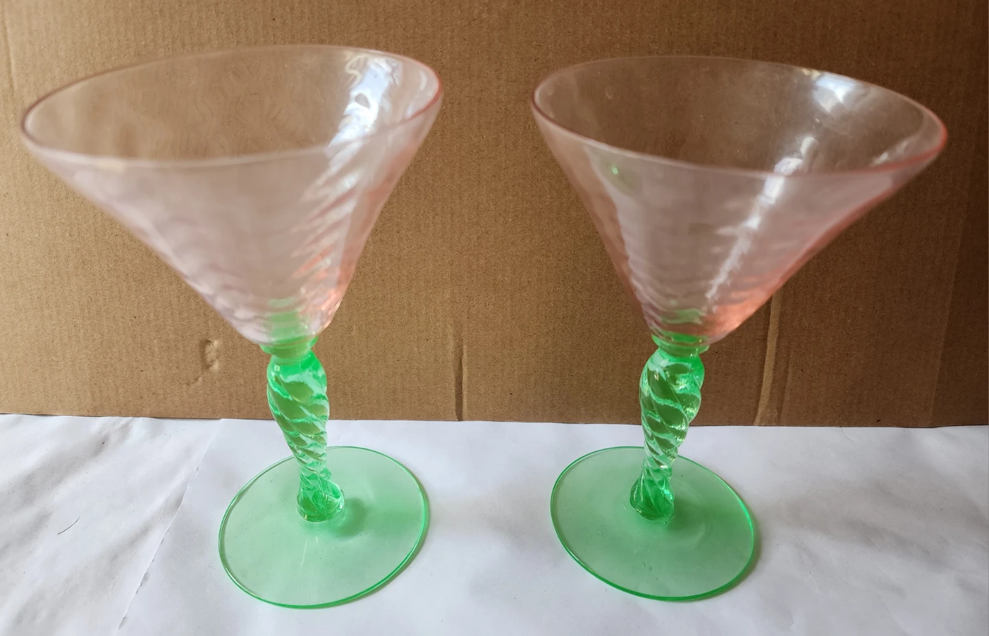 VINTAGE MARTINI GLASS