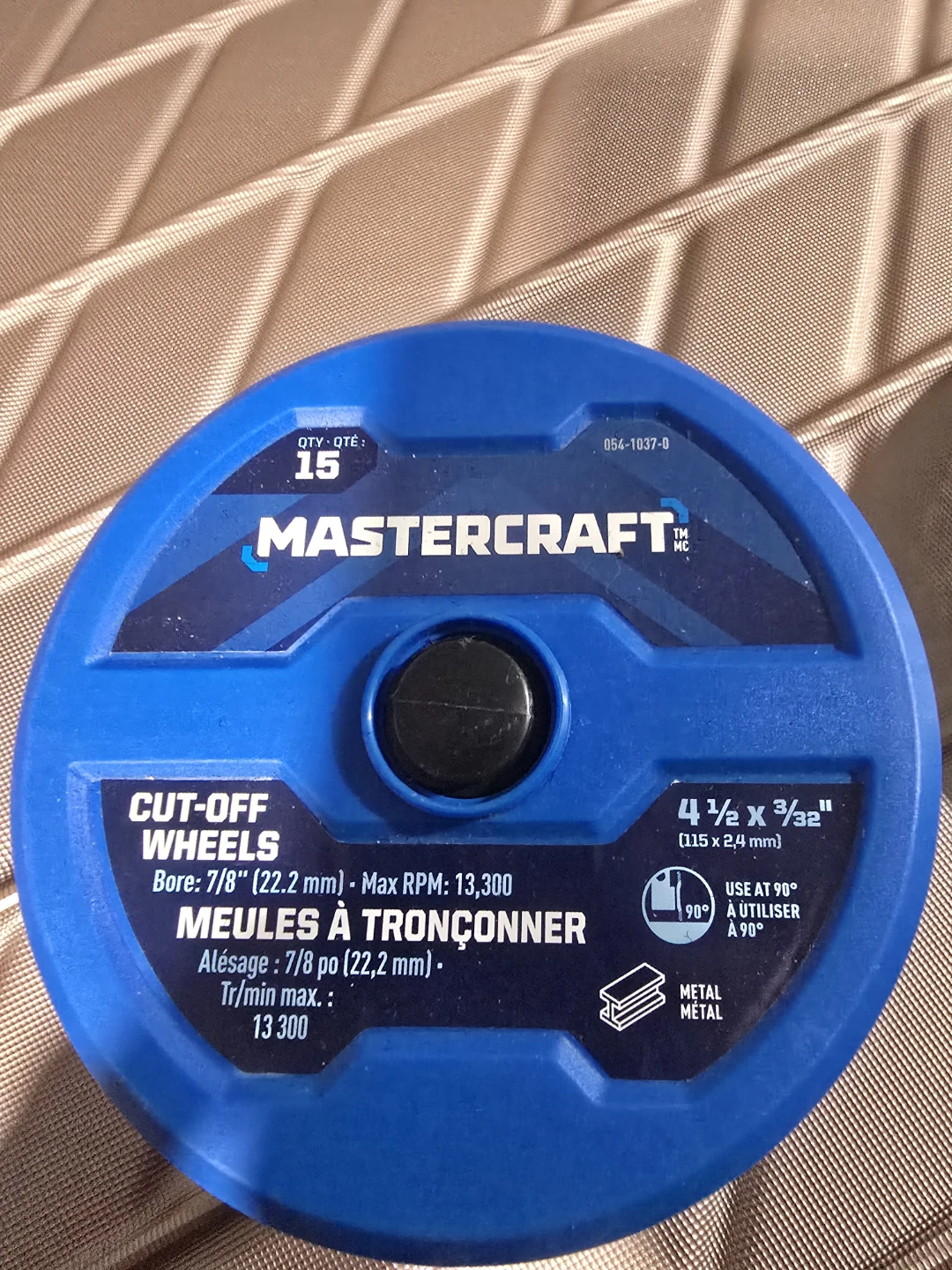 Mastercraft Cut-Off Wheels - 15 Pack