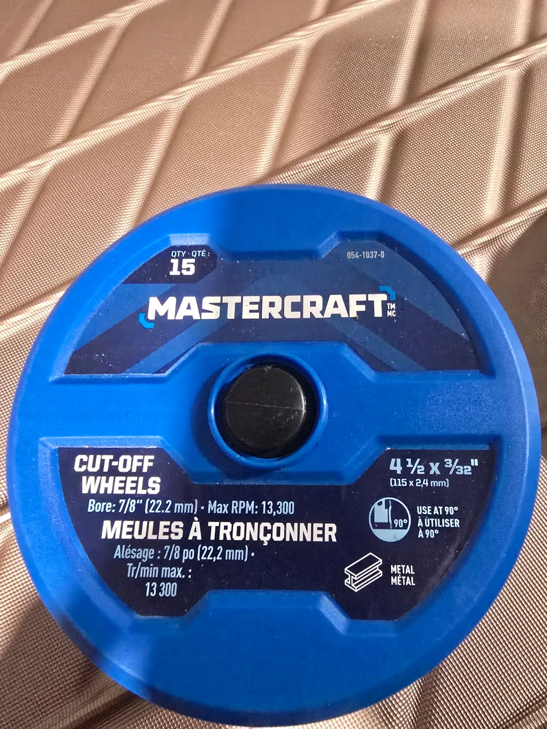 Mastercraft Cut-Off Wheels - 15 Pack