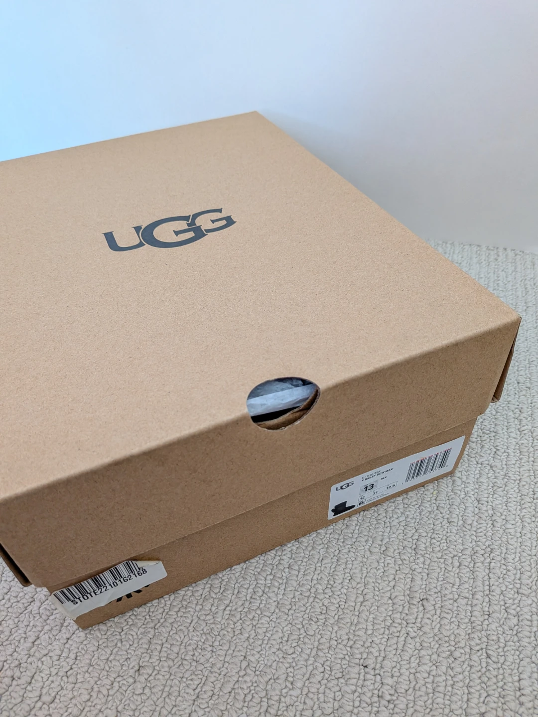 UGG Kids Black Bow Winter Boots - Size 13 - photo 4