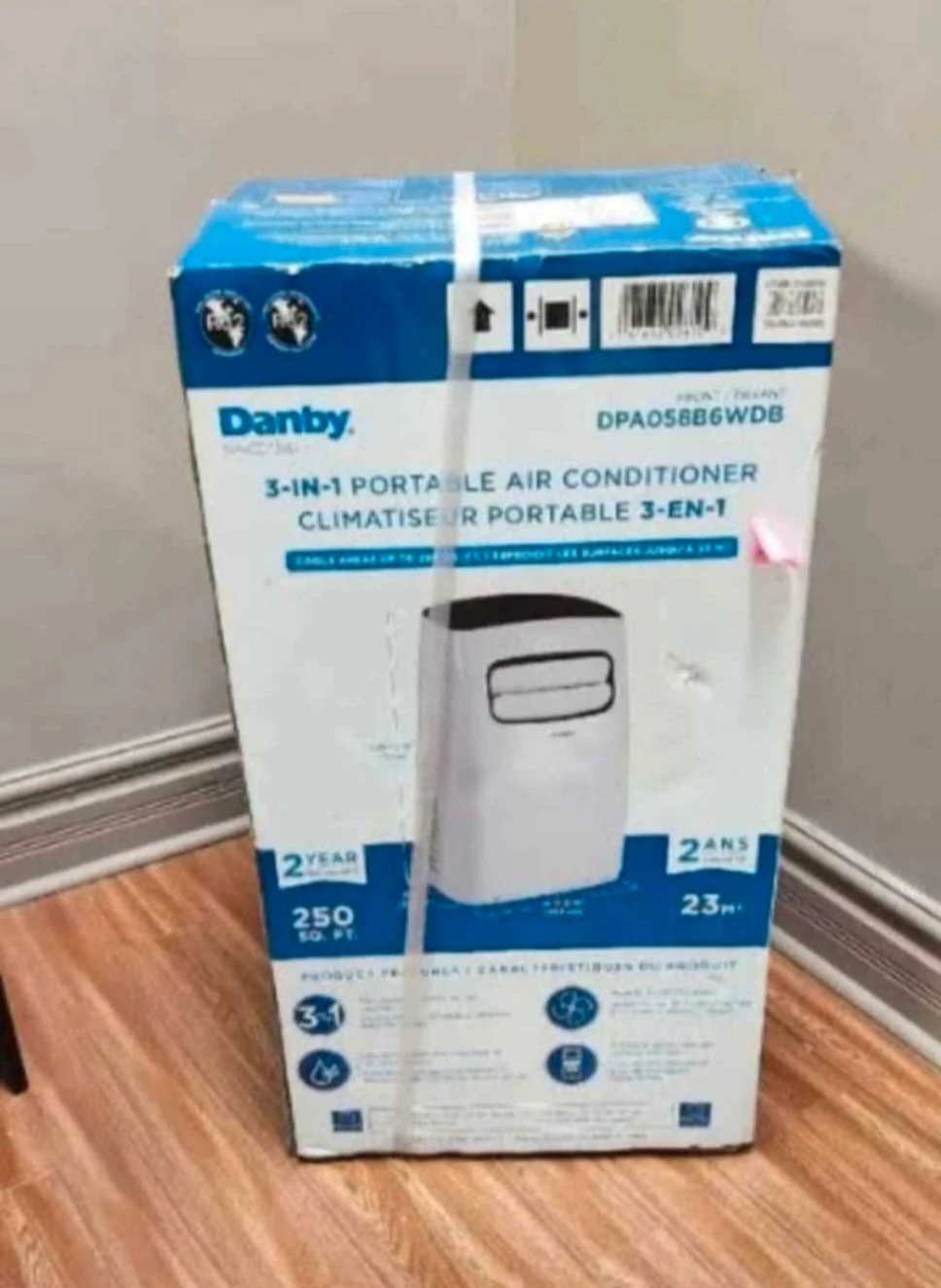 (I HAVE 2) BRAND NEW  10KBTU DANBY PORTABLE AIR CONDITIONERS.