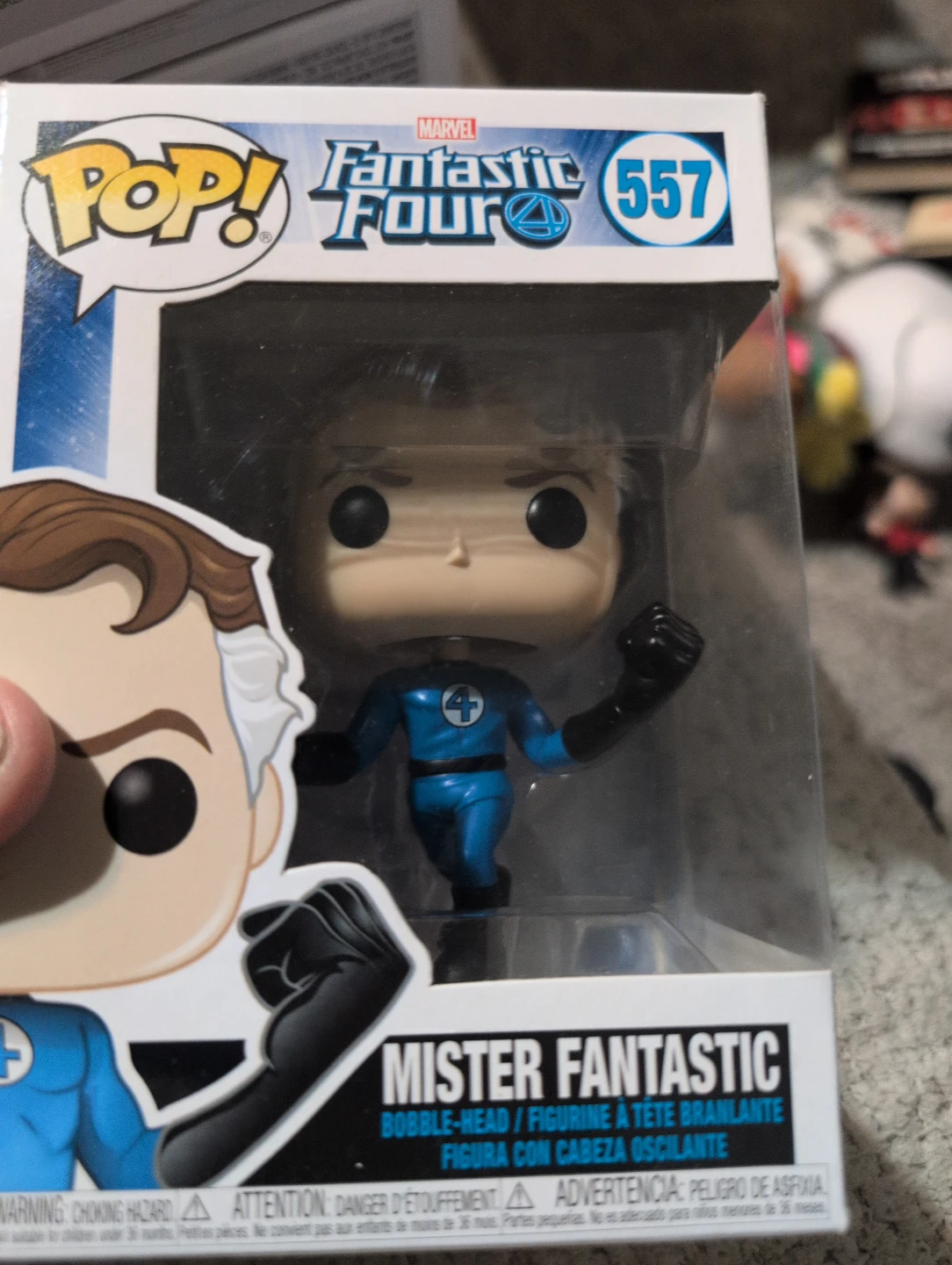 Funko Pop! Marvel Fantastic Four Mr. Fantastic #557 Vinyl Figure