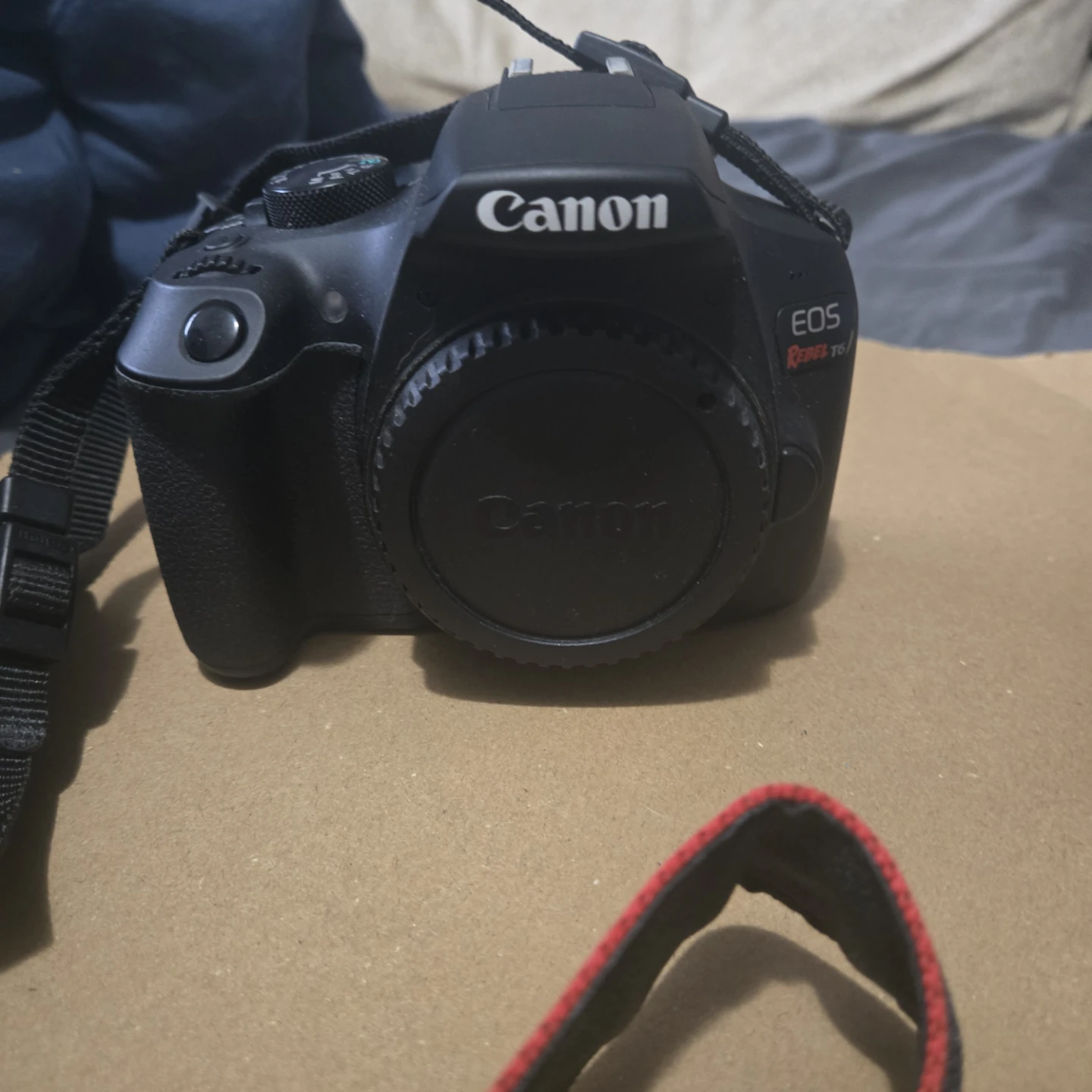Canon EOS Rebel T6 Digital Camera with 18-55mm Lens & Charger