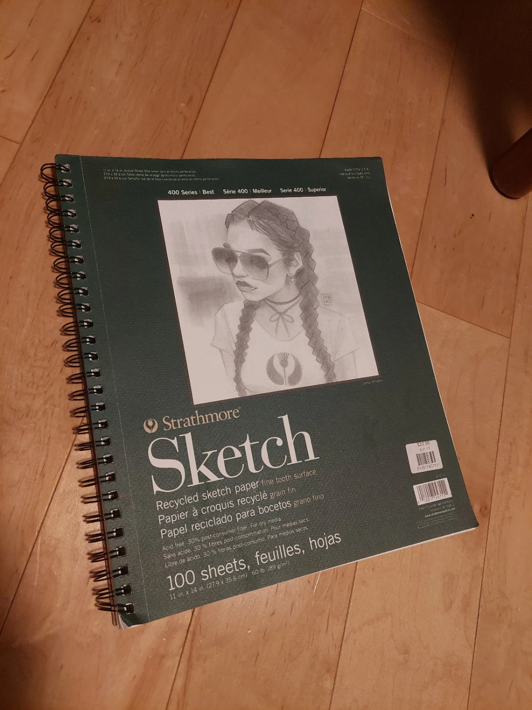 Never used sketchbook