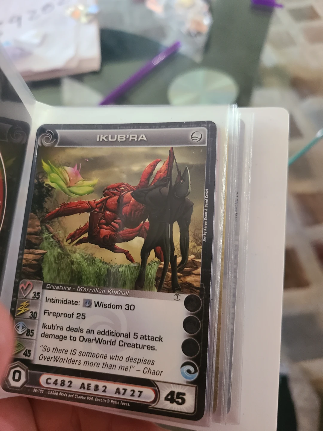Chaotic Trading Cards - photo 4
