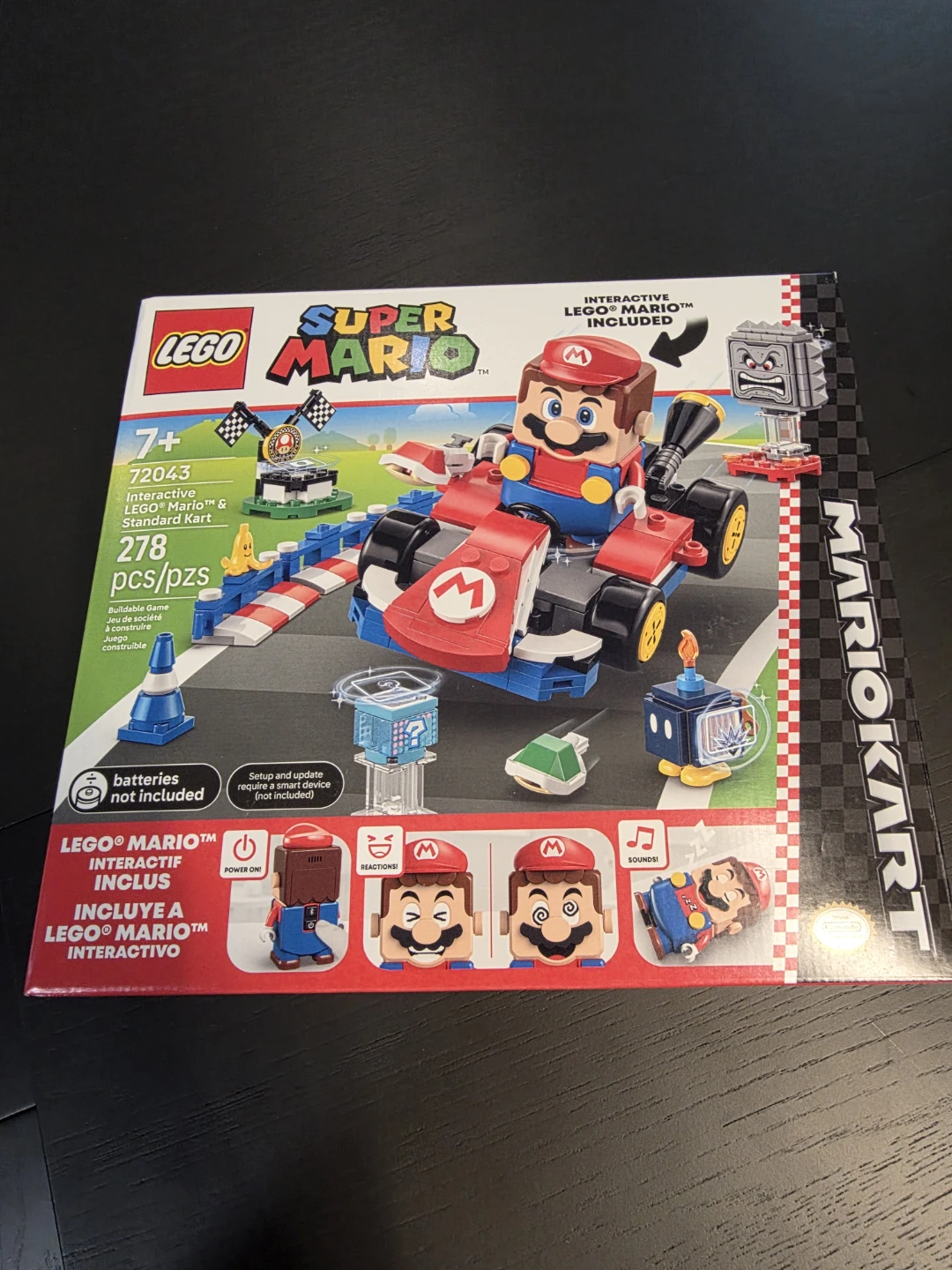 LEGO Super Mario 72043 Interactive Mario & Standard Kart
