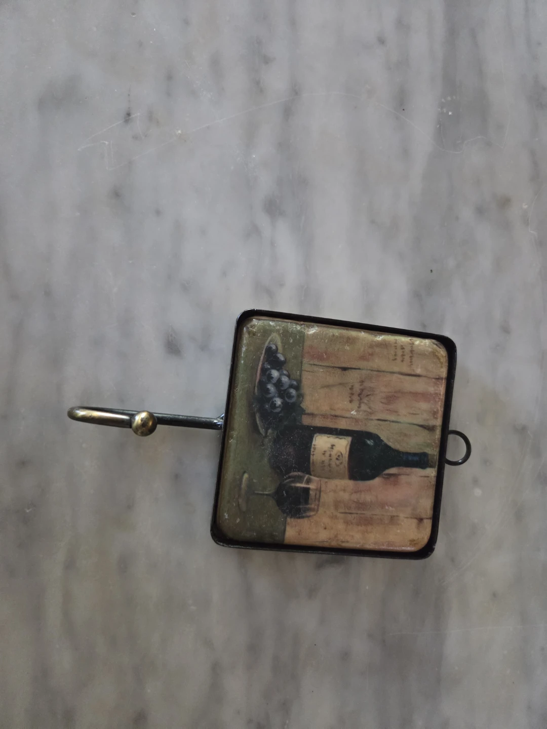 Set of 3 Wall Hooks with Wine Theme - photo 4