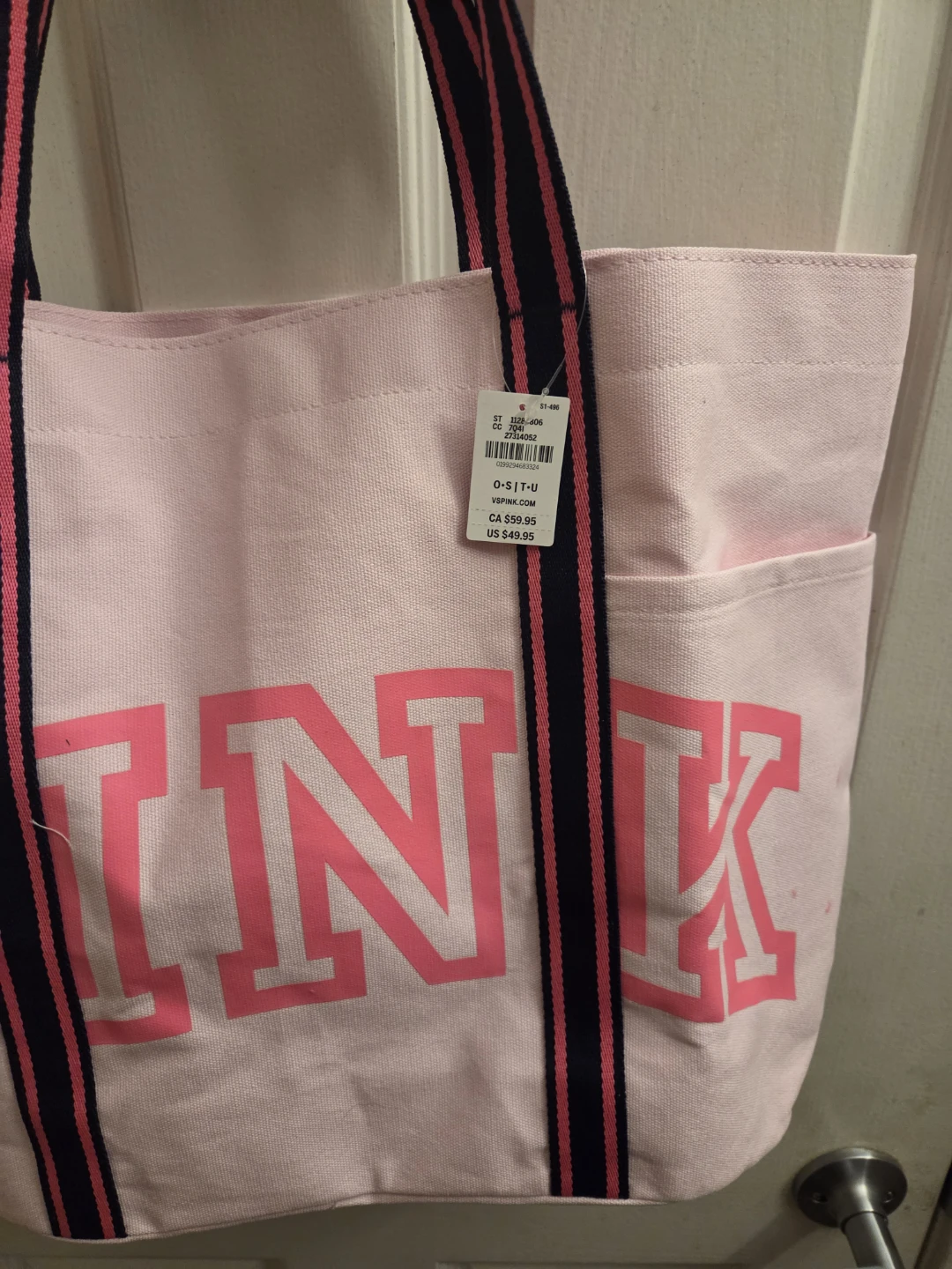 PINK Victoria's Secret Canvas Tote Bag
