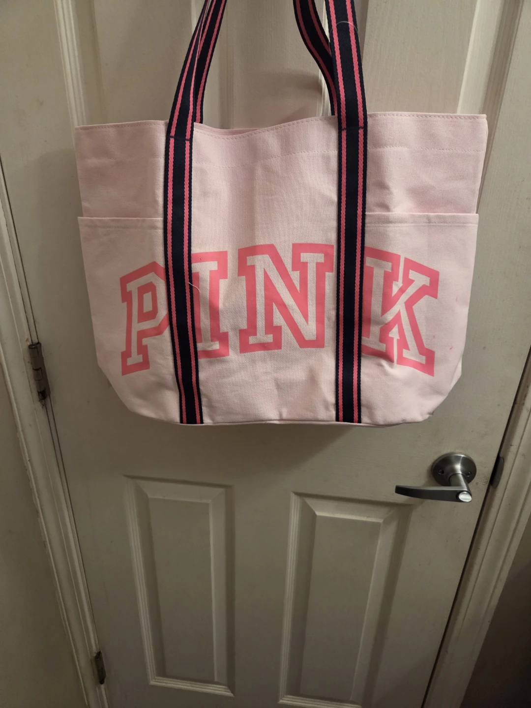 PINK Victoria's Secret Canvas Tote Bag - photo 2