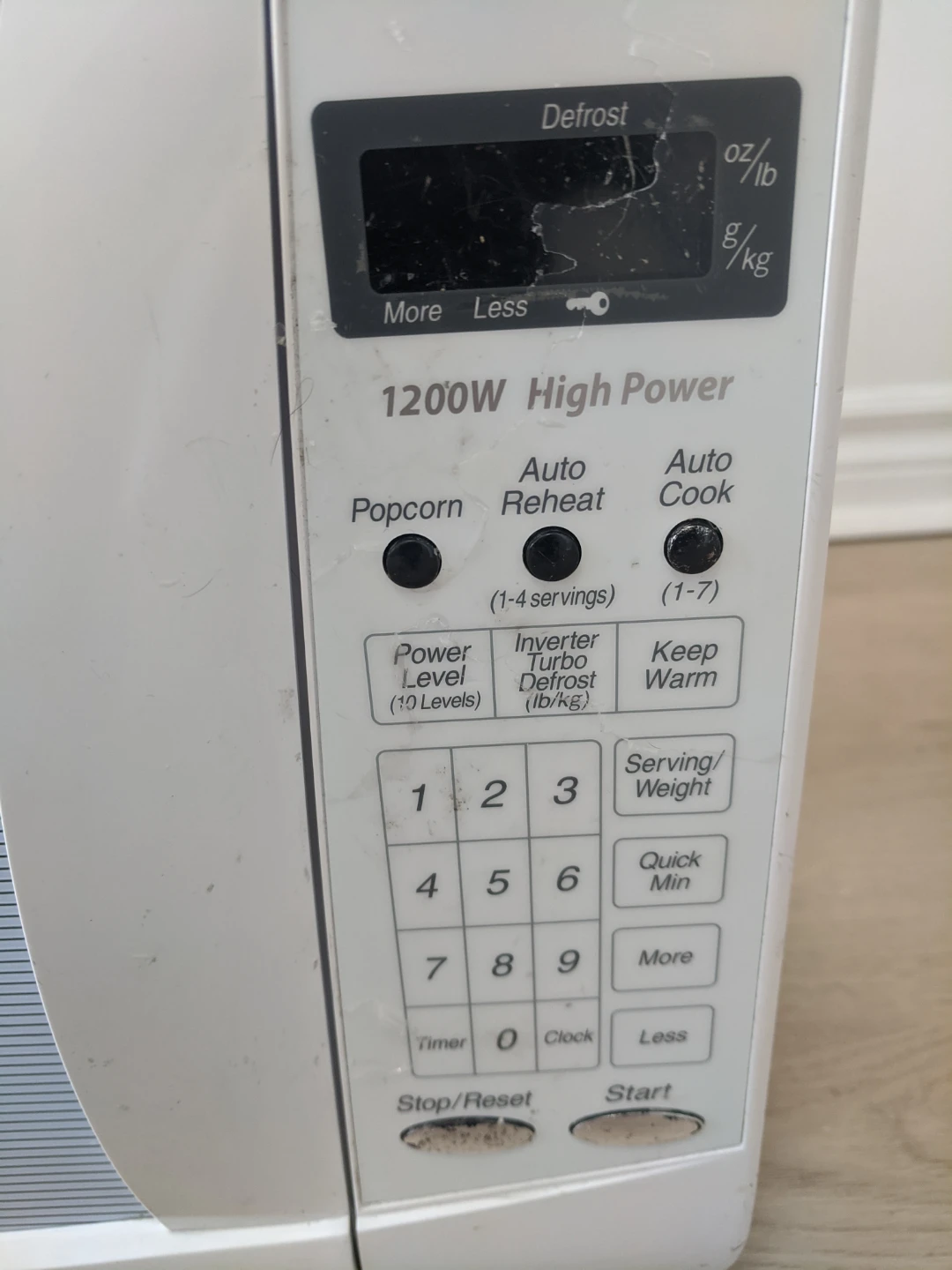 Panasonic 1200W  Microwave - photo 5