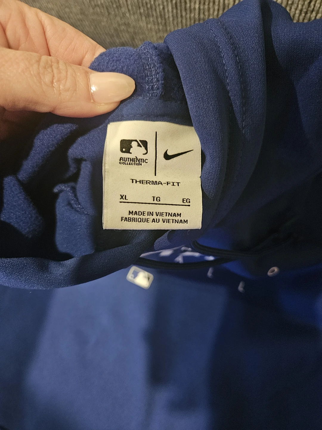 Nike Toronto Blue Jays Therma-Fit Hoodie XL - photo 2