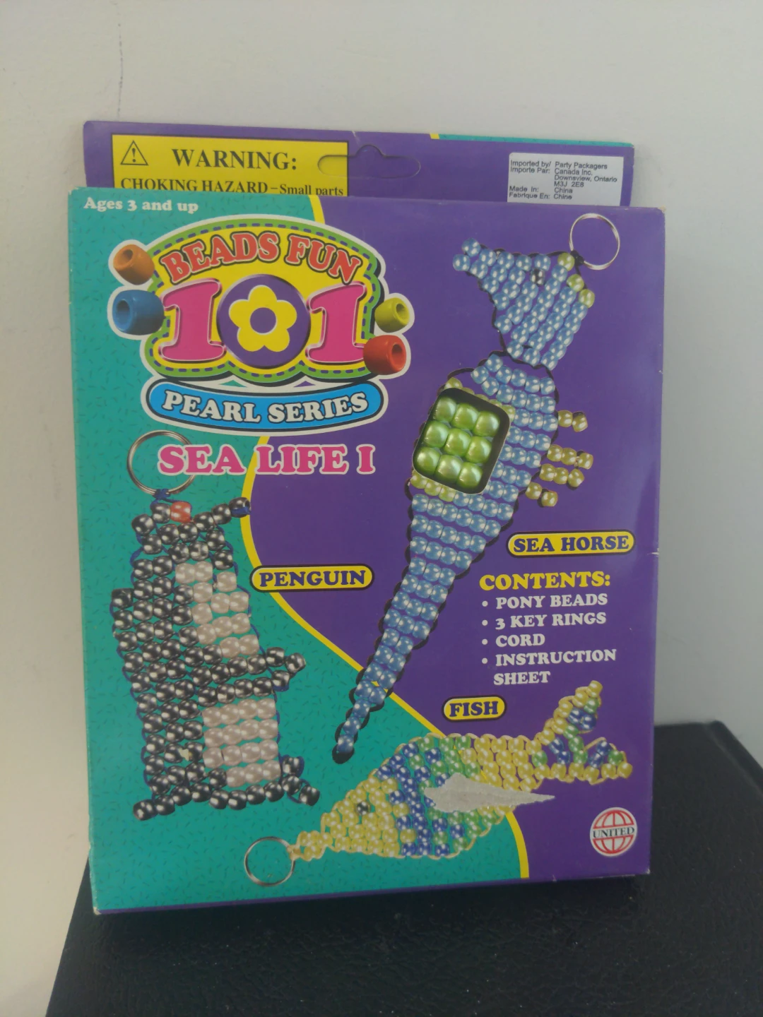 Beads Fun 101 Pearl Series Sea Life I Craft Kit