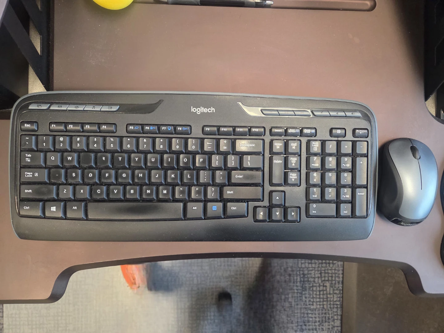 Logitech wireless keyboard and mouse