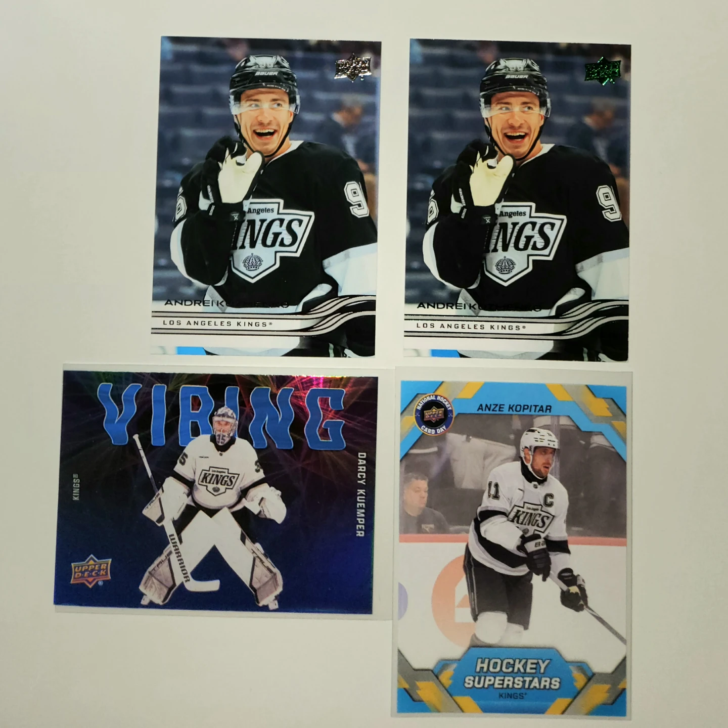 Pick Up x4 Los Angeles Kings Hockey Cards