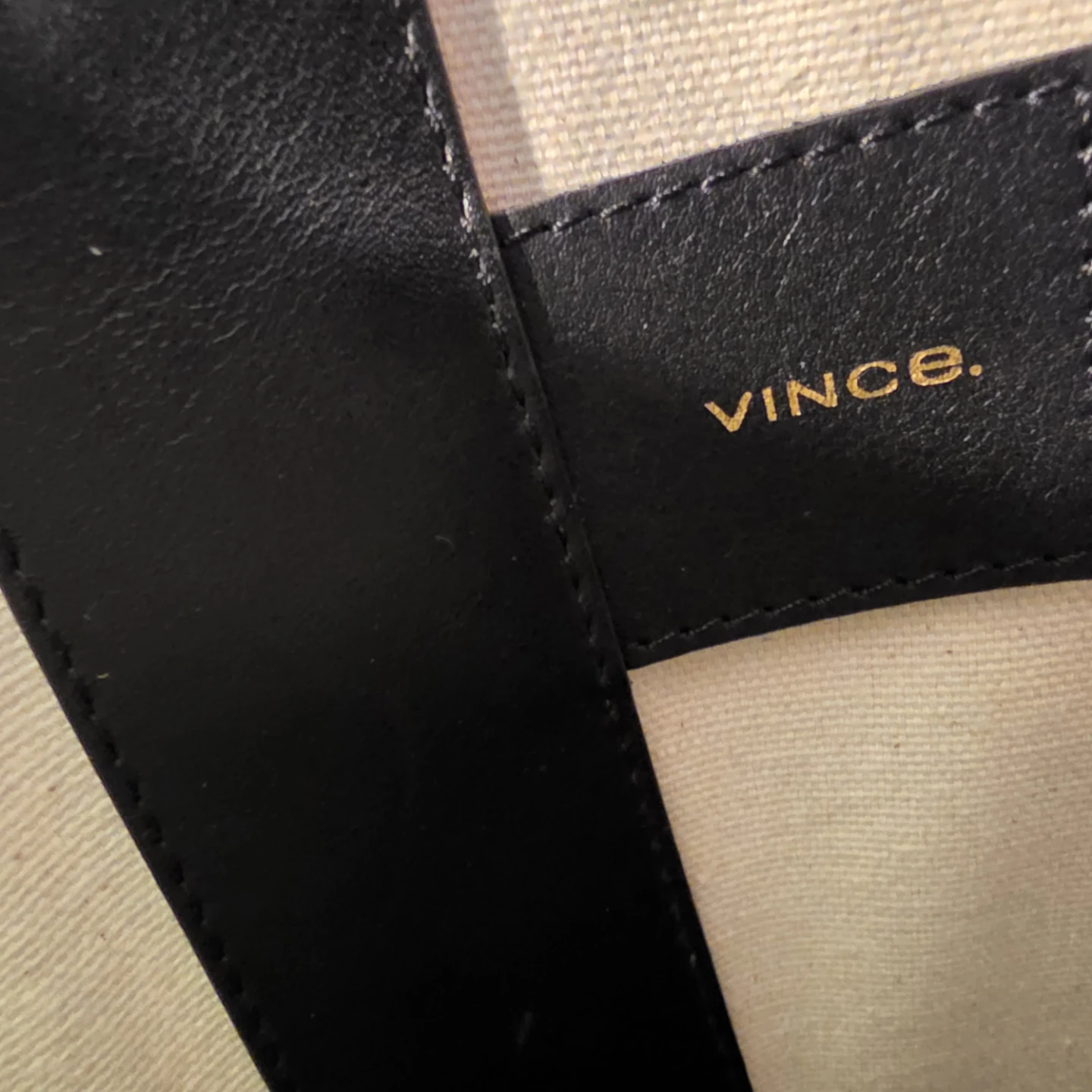 Vince Black Suede Bucket Bag with Leather Trim - photo 5