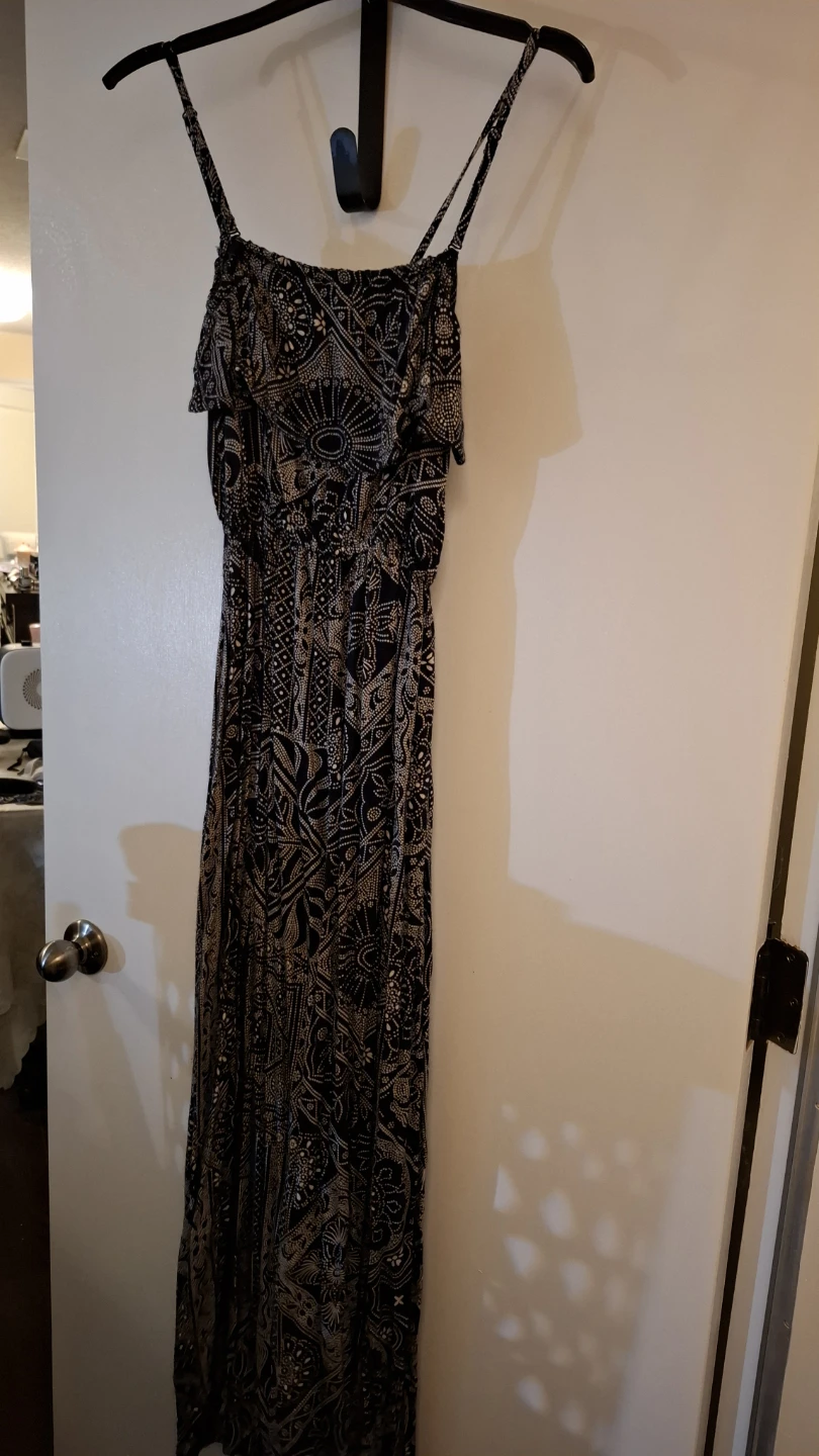 Maxi Dress with Pattern