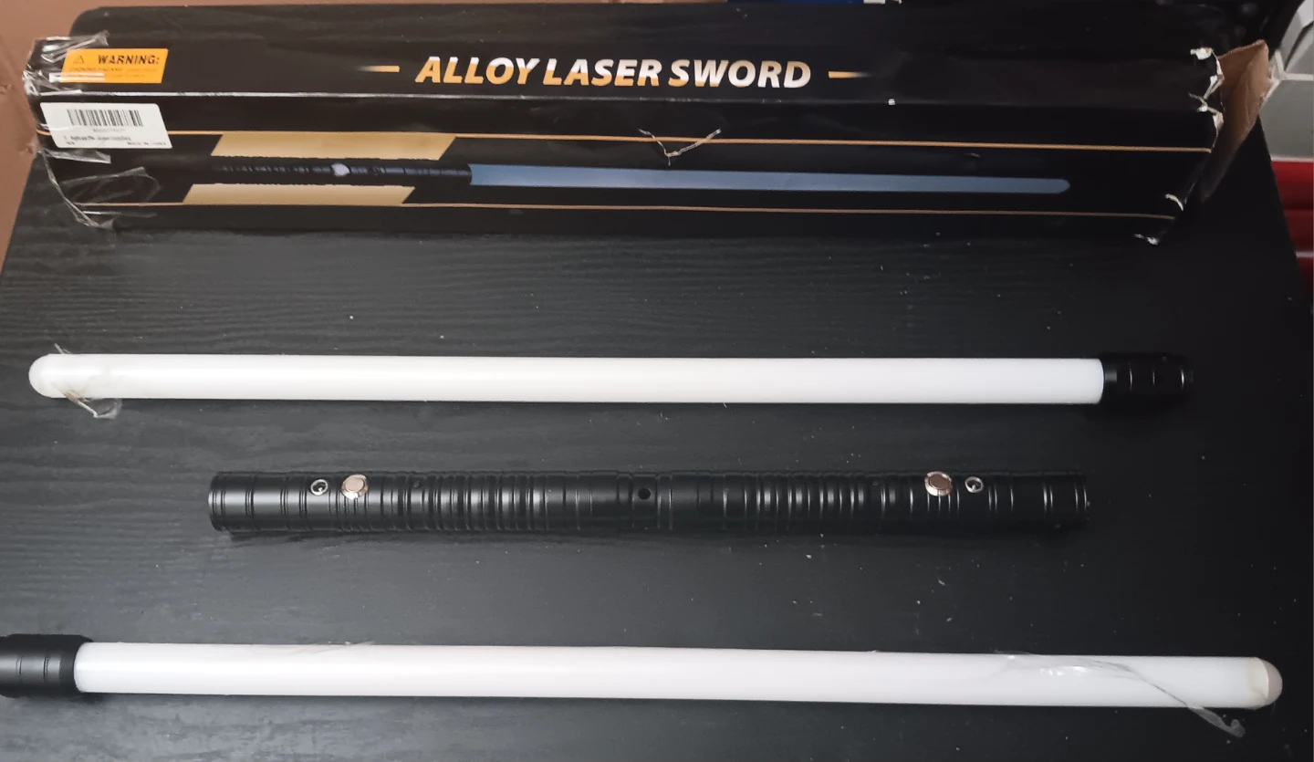 Alloy Laser Sword Toy with Charger