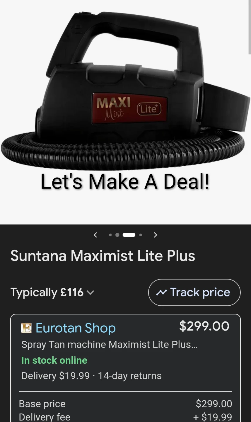 MaxiMist Lite Plus Tanning Airbrush Spray Tan Machine - photo 2