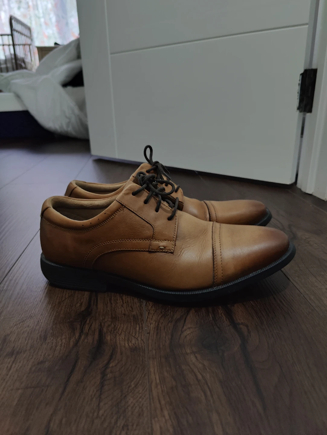 Nunn Bush Men's Brown Leather Oxford Dress Shoes - photo 2