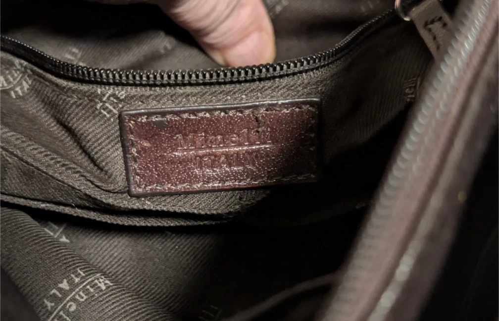 Minelli Italy Leather Shoulder Bag - photo 4