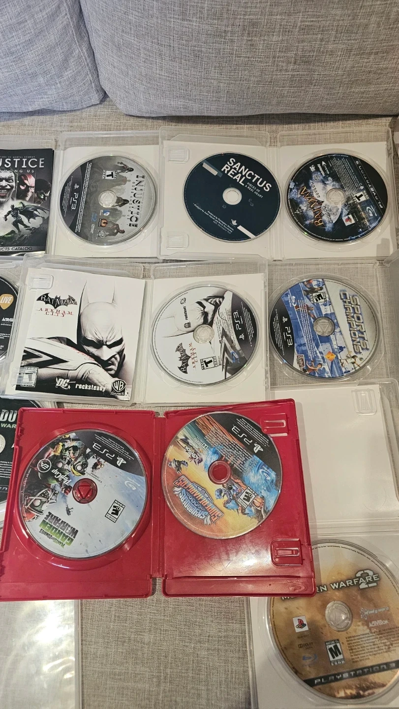 PlayStation 3 Bundle with Games, Controllers, and Racing Wheel - photo 5