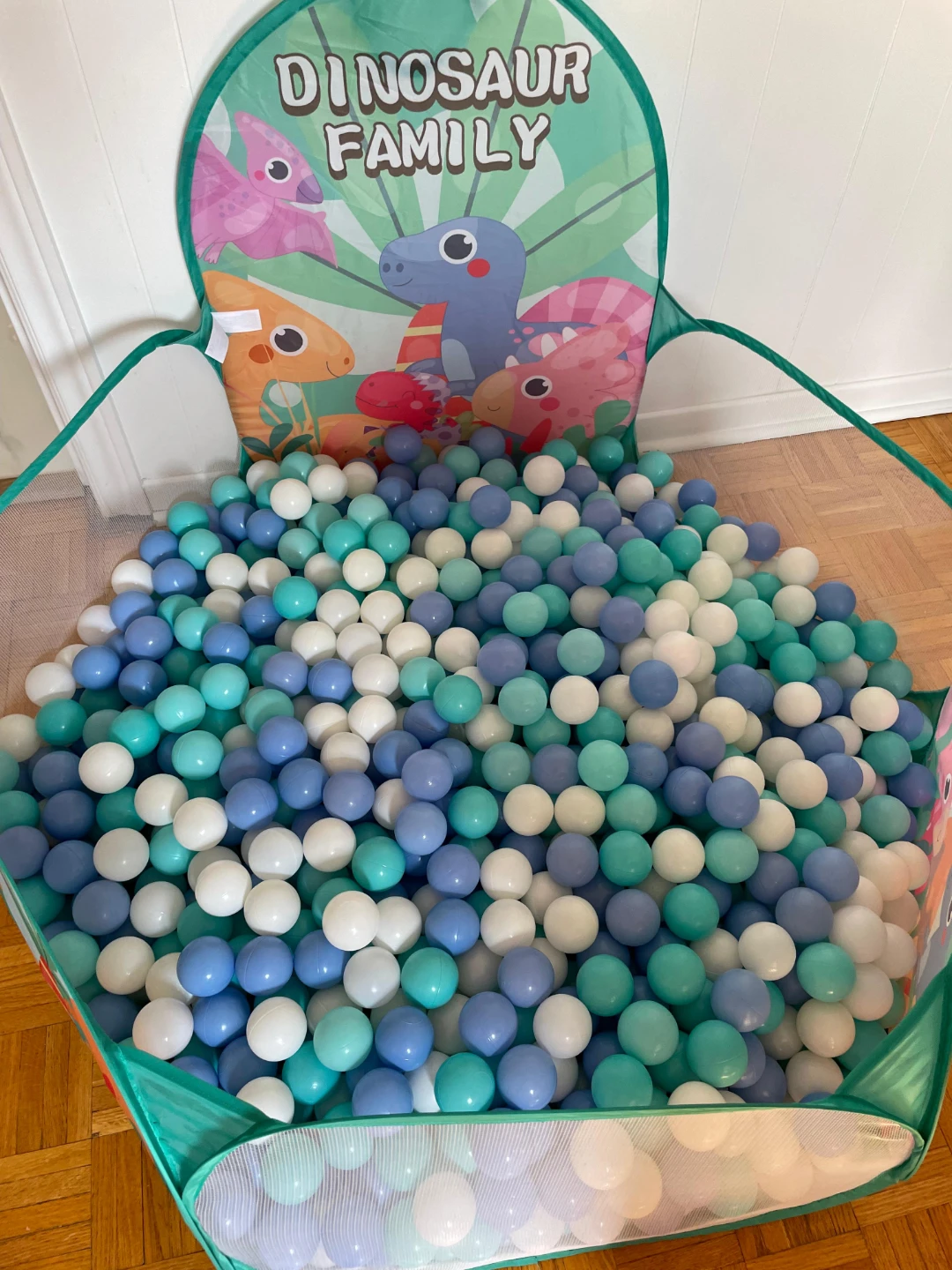 Dinosaur Family Collapsible Ball Pit with Balls - photo 2